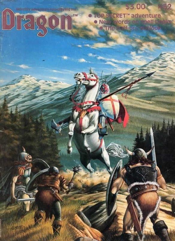 Cover for Issue 62 of Dragon Magazine