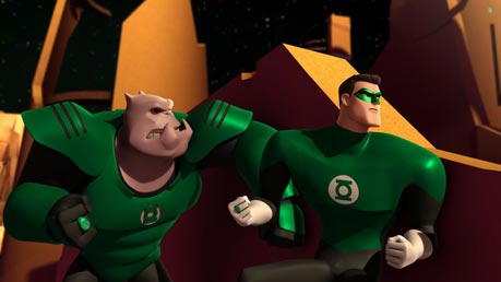Kilowog and Hal Jordan