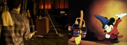 A scene from Disney's Fantasia