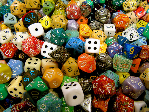 PolyDice RPG dice